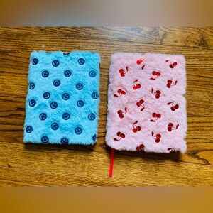 2 brand new fuzzy journals